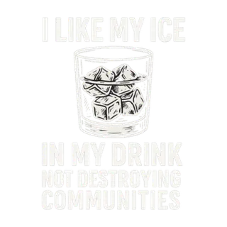 Artwork for ICE is for Beverages – Men's/Unisex T-Shirt
