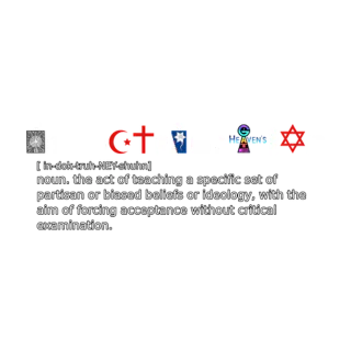 Artwork for Indoctrination – Men's/Unisex T-Shirt