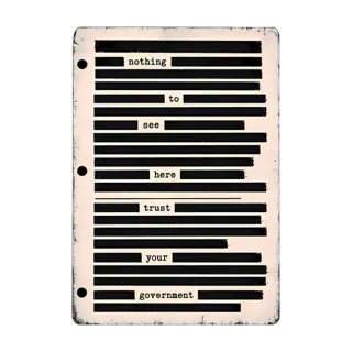 Artwork for Redacted Files – Men's/Unisex T-Shirt