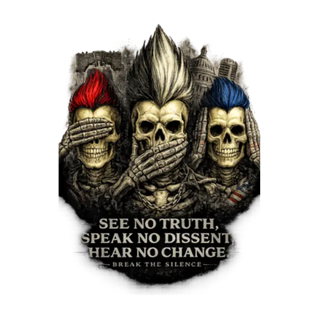 See No Truth graphic design artwork