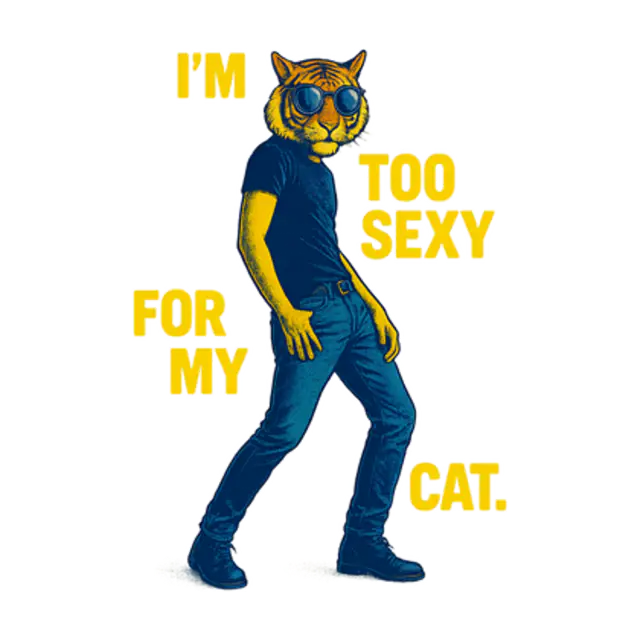 Too Sexy graphic design artwork