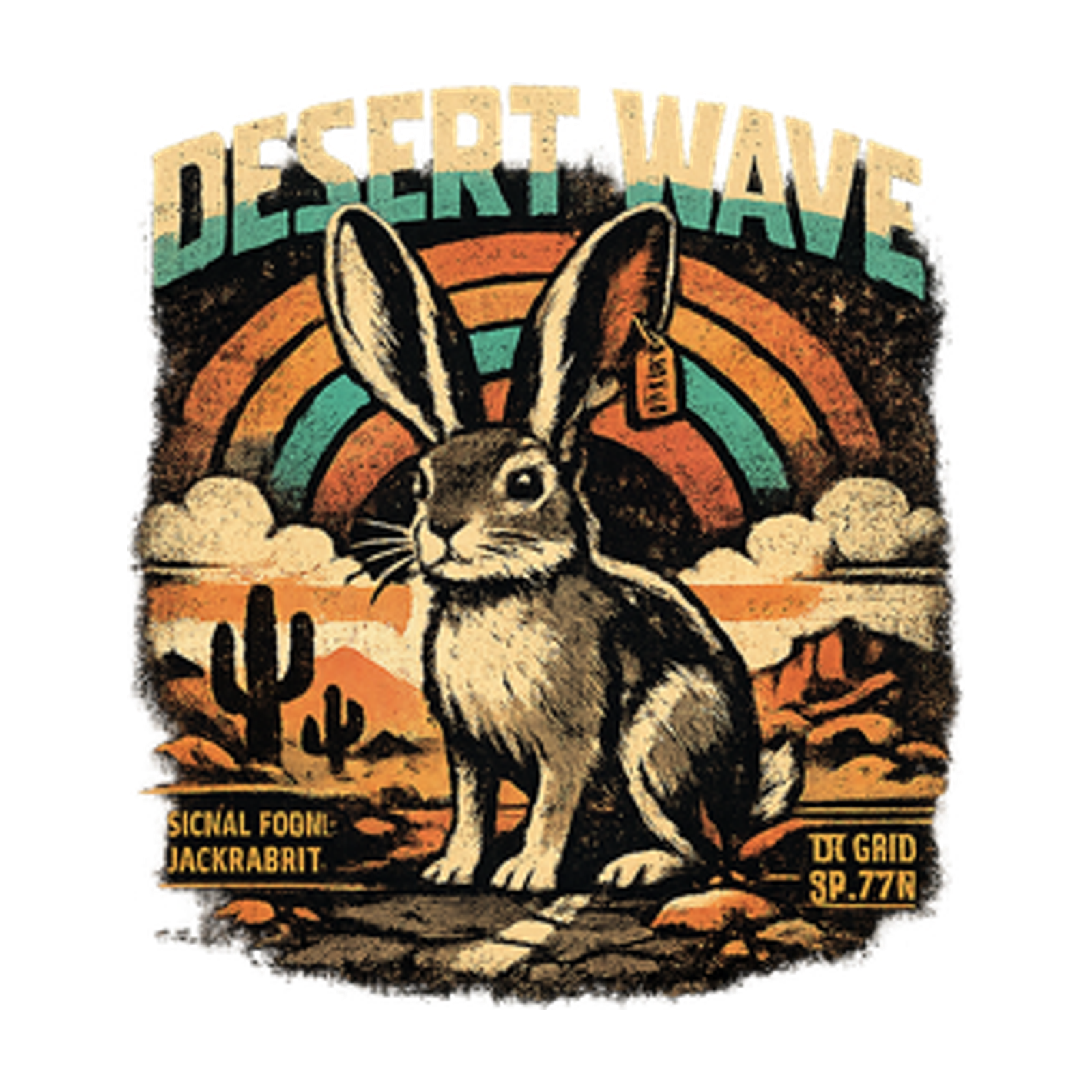 Artwork for Desert Wave - Men's/Unisex T-Shirt