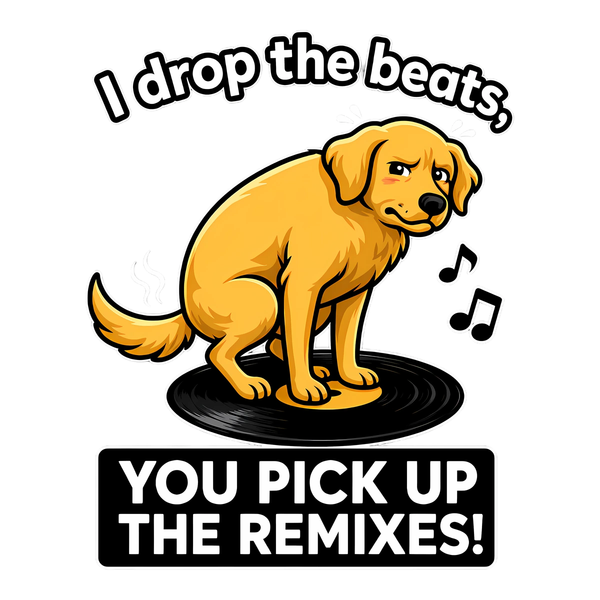 Drop the Beats graphic design artwork