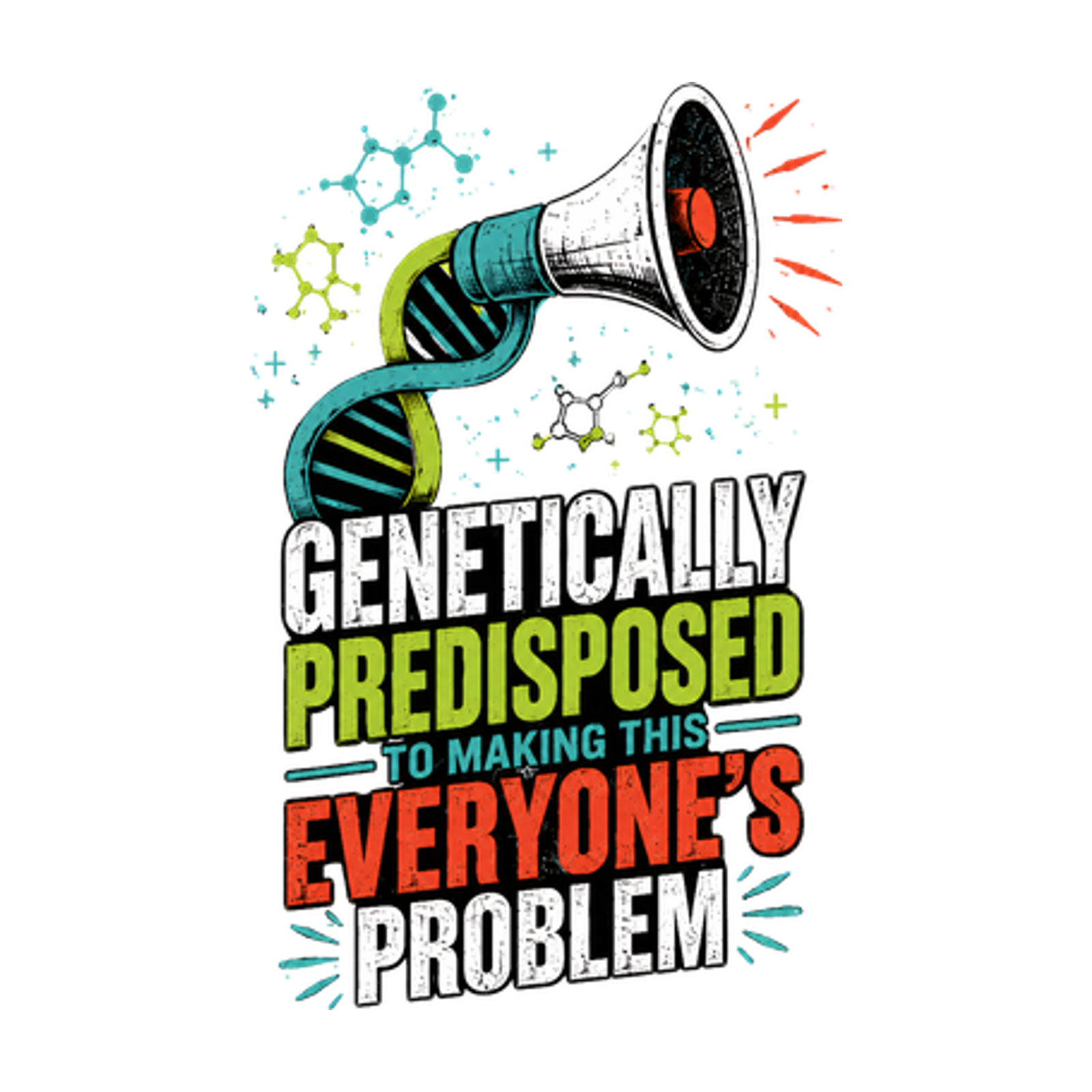 Artwork for Genetic Liability – Men's/Unisex T-Shirt