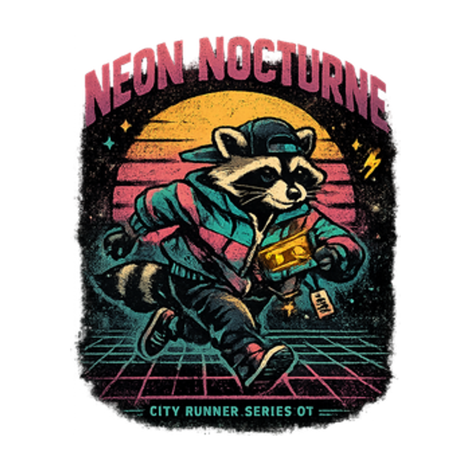 Artwork for Neon Nocturne – Men's/Unisex T-Shirt