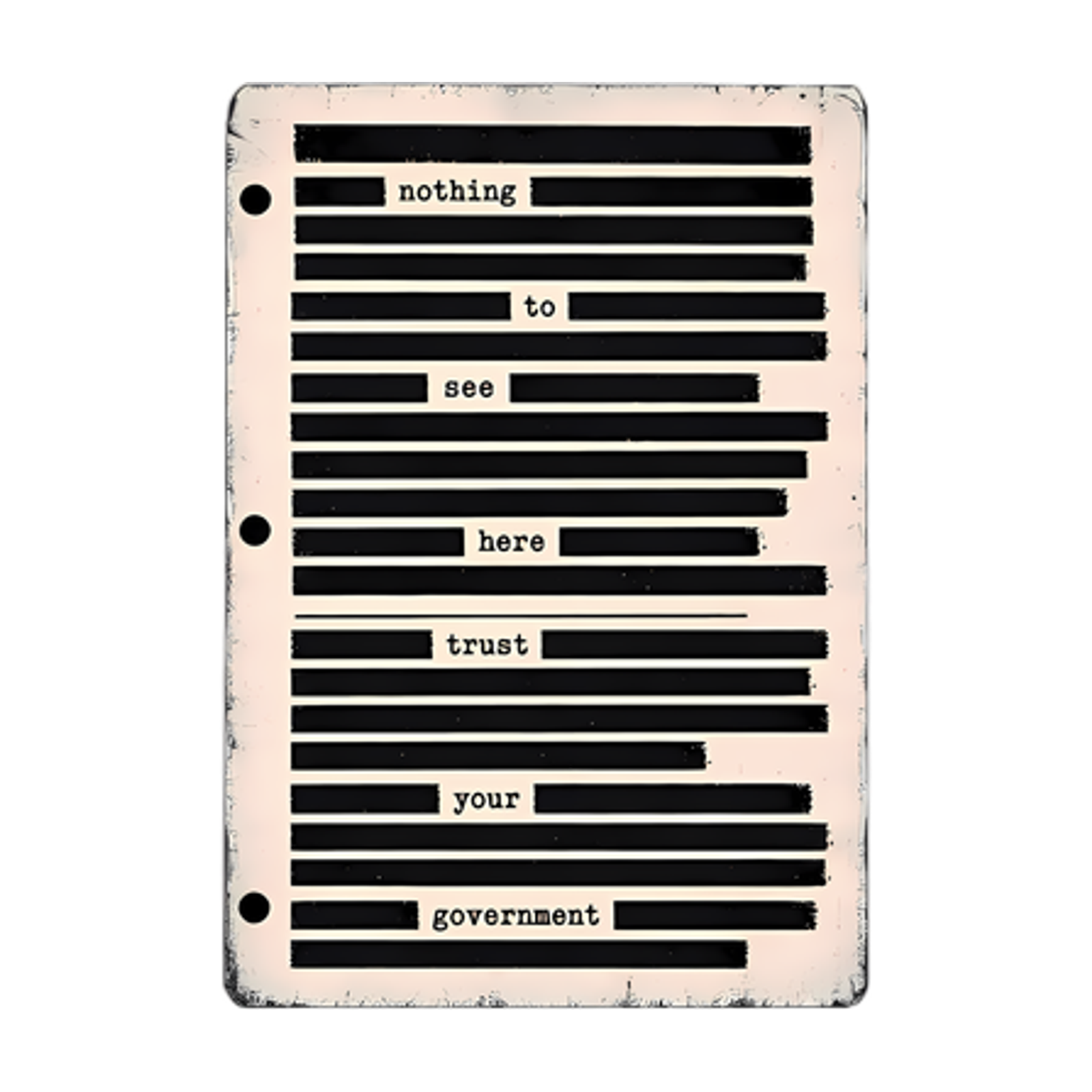 Artwork for Redacted Files – Men's/Unisex T-Shirt