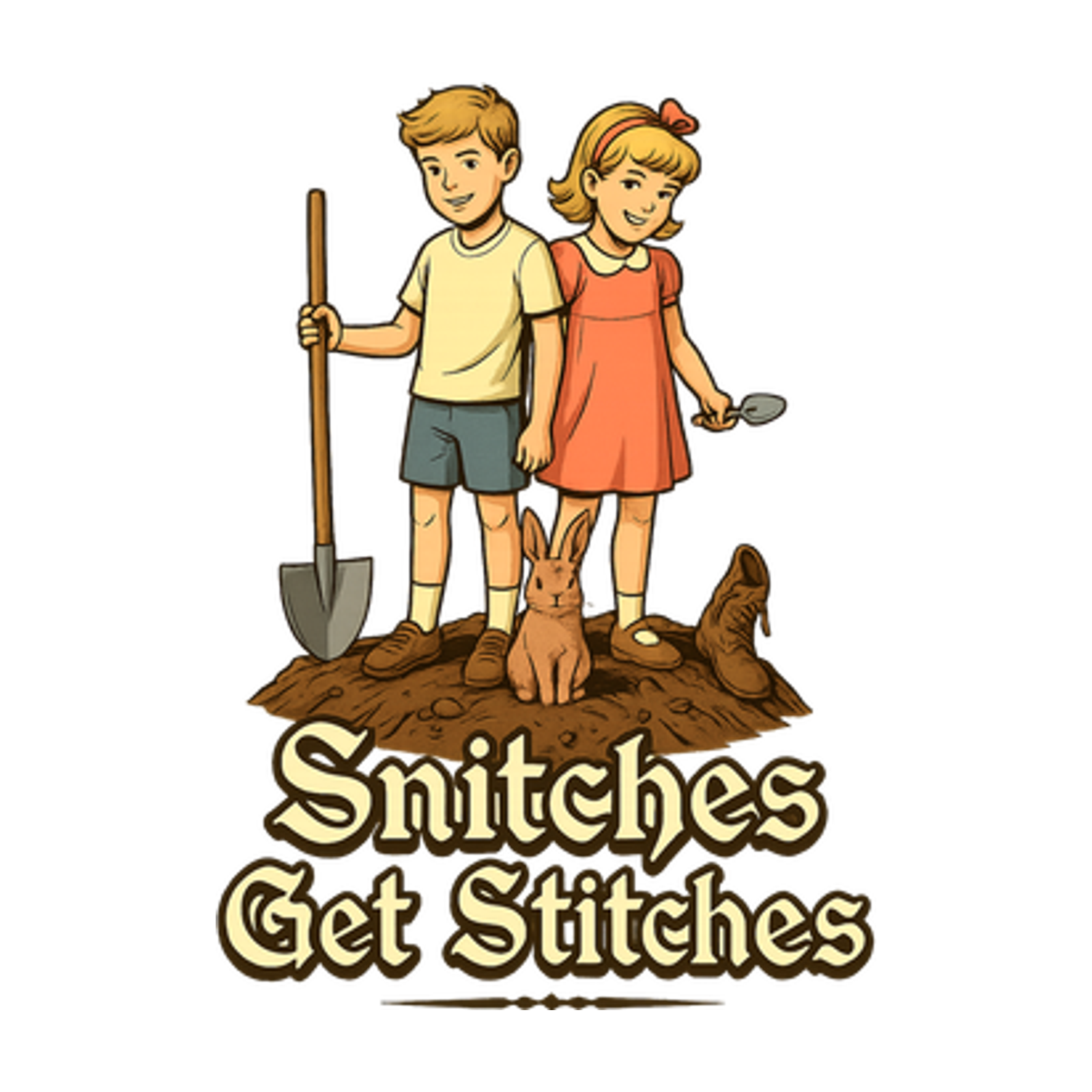 Artwork for Snitches Get Stitches - Men's/Unisex T-Shirt