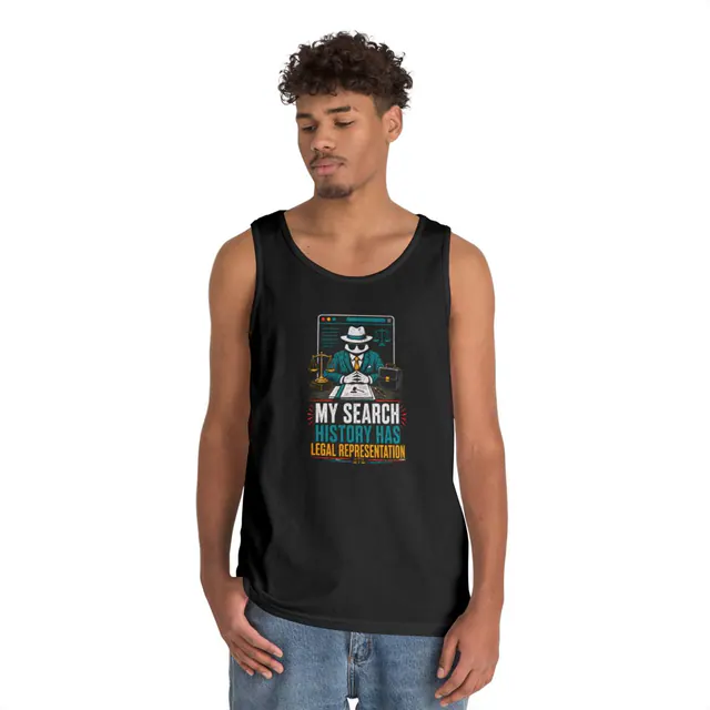 Search History – Tank Top worn on a model