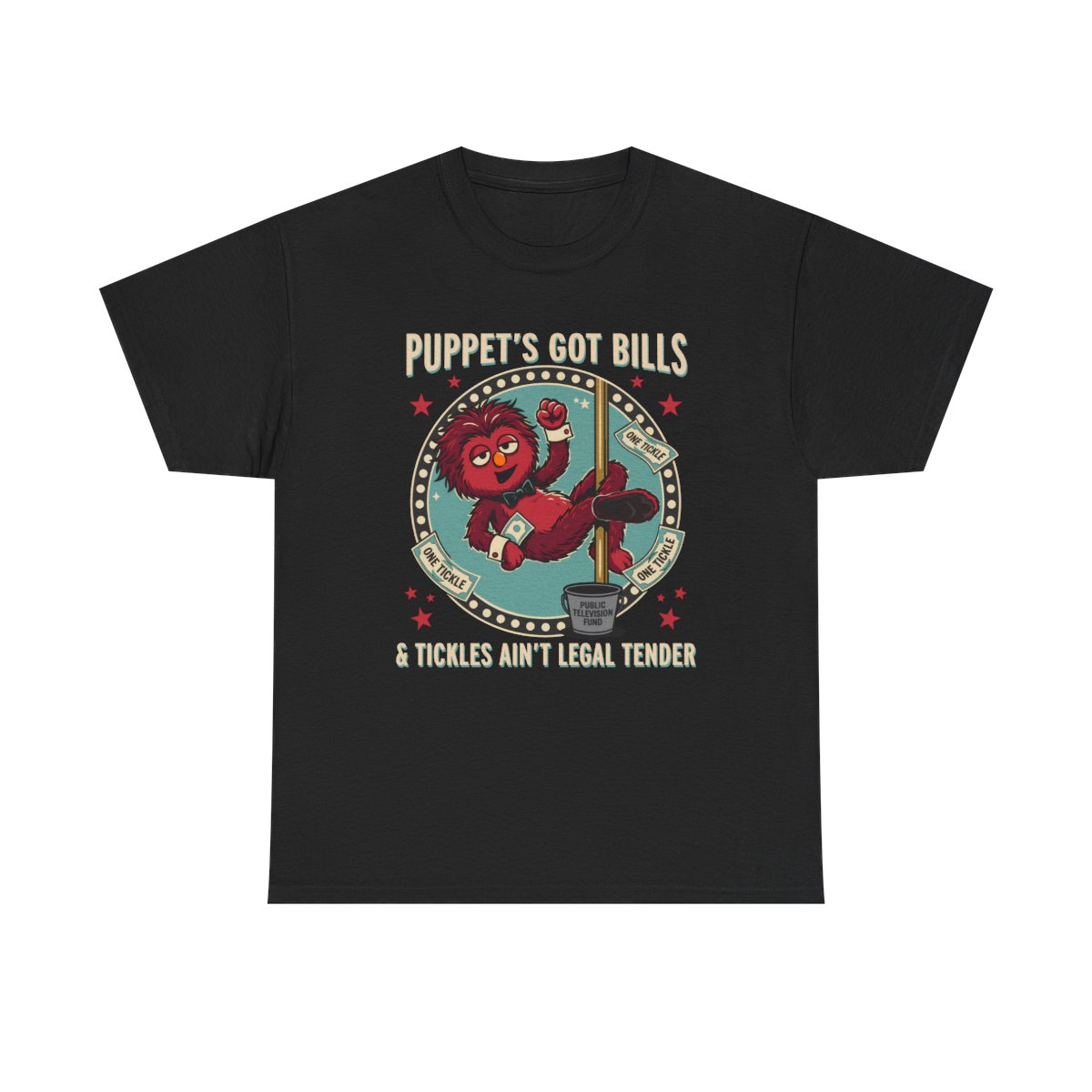 Puppet's Got Bills - Men's/Unisex T-Shirt Men's/Unisex T-Shirt